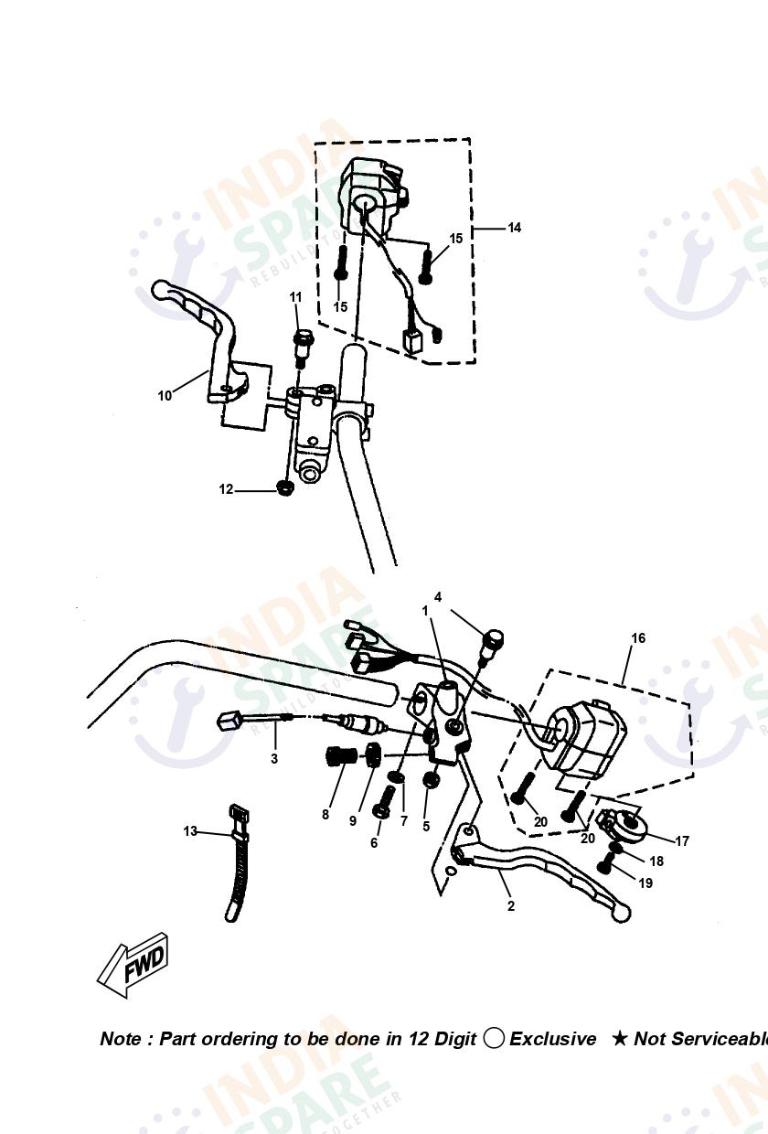 HANDLE SWITCH LEVER
